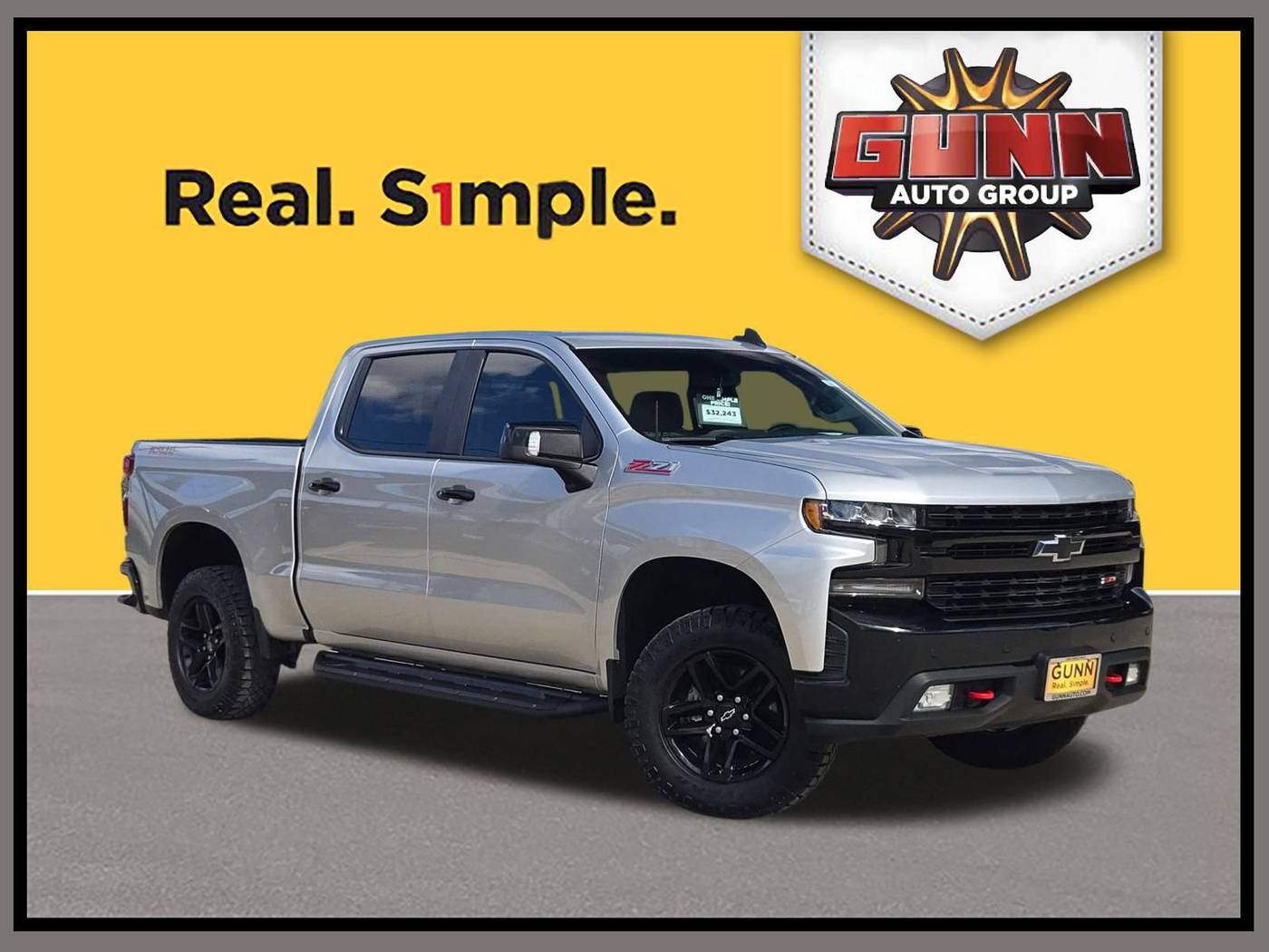 2019 Chevrolet Silverado 1500 LT Trail Boss — Pickup Truck — 100,874 mi — Selma, TX