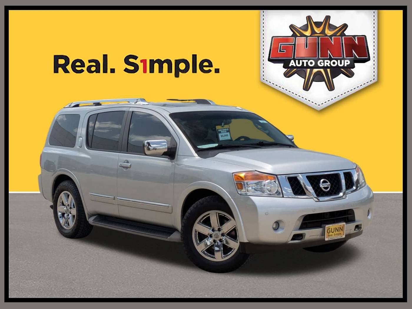 2012 Nissan Armada Platinum — SUV — 202,277 mi — Selma, TX