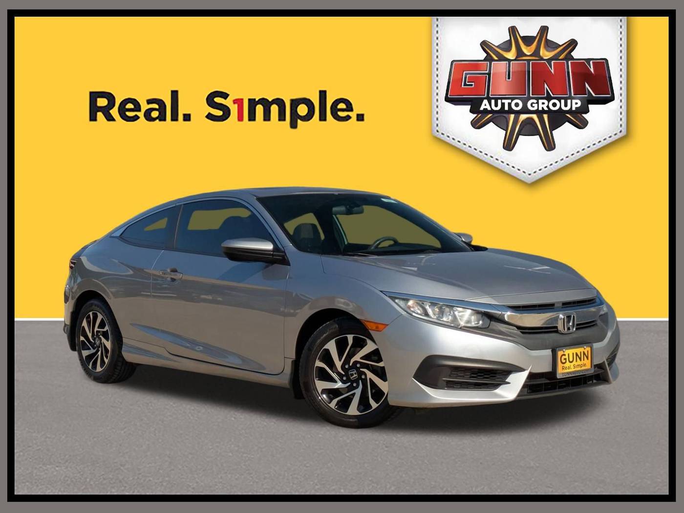2018 Honda Civic LX-P — Coupe — 85,639 mi — Selma, TX