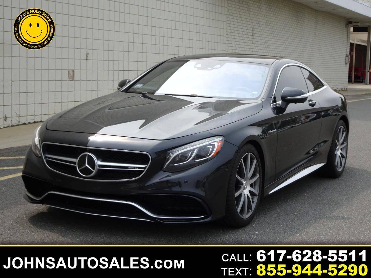 2015 Mercedes-Benz S-Class S 63 AMG — Coupe — 48,762 mi — Somerville, MA