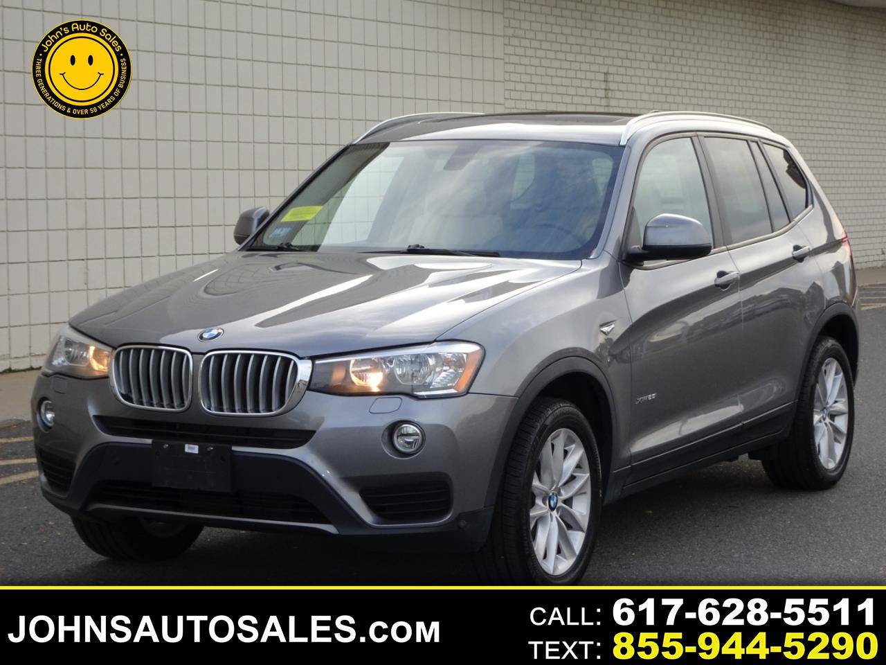 2017 BMW X3 28i — SUV — 84,406 mi — Somerville, MA
