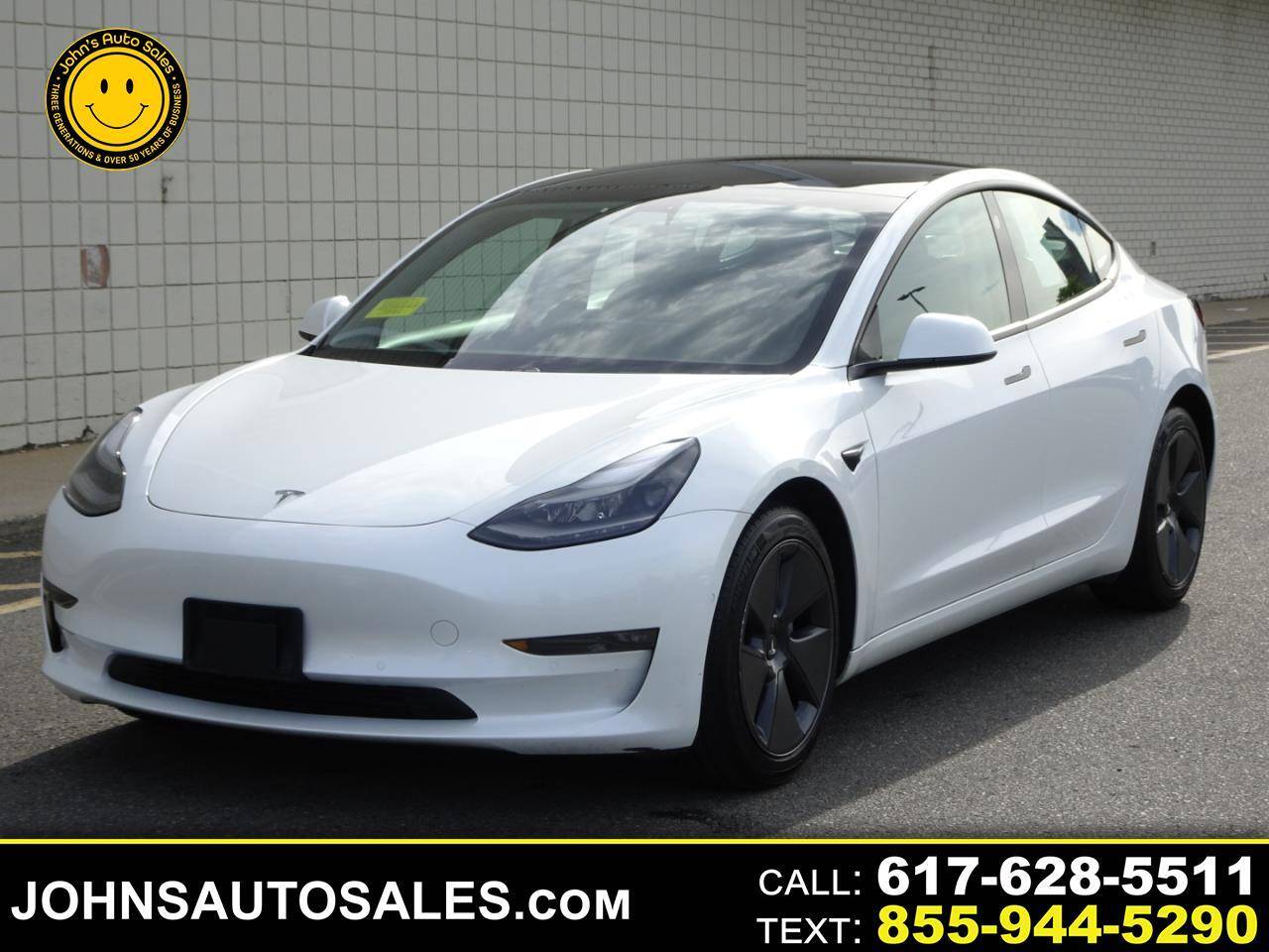 2021 Tesla Model 3 Long Range — Sedan — 42,024 mi — Somerville, MA