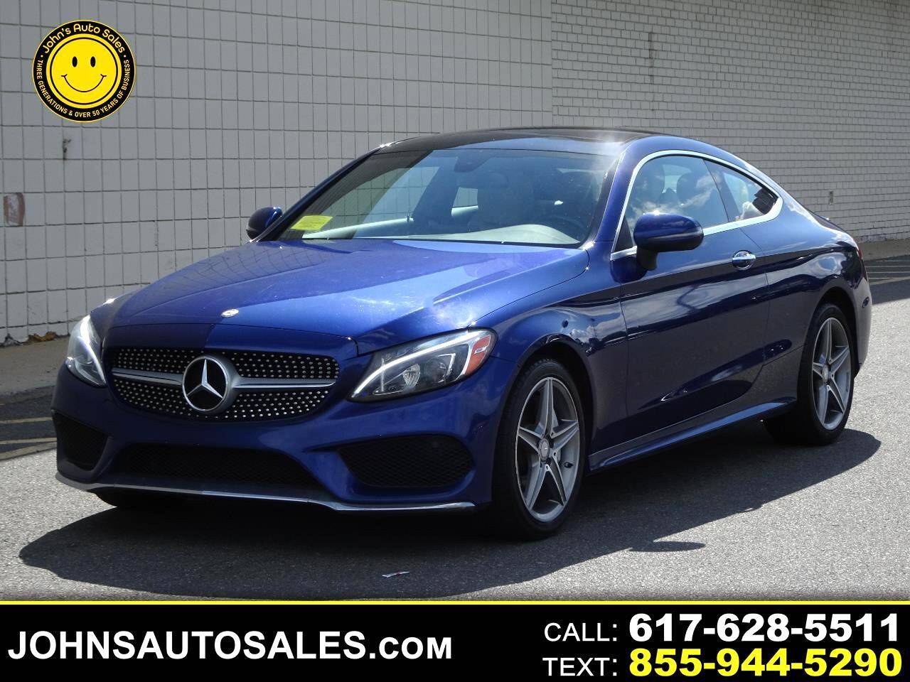 2017 Mercedes-Benz C-Class C 300 — Coupe — 84,196 mi — Somerville, MA