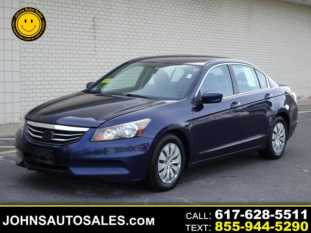 2012 Honda Accord LX — Sedan — 160,180 mi — Somerville, MA