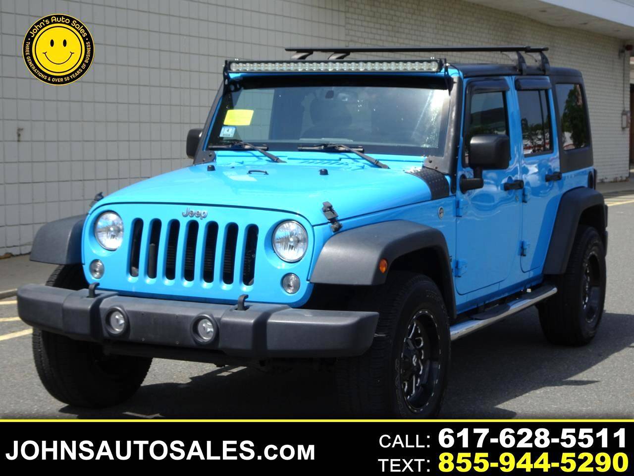 2017 Jeep Wrangler Sport — SUV — 78,640 mi — Somerville, MA