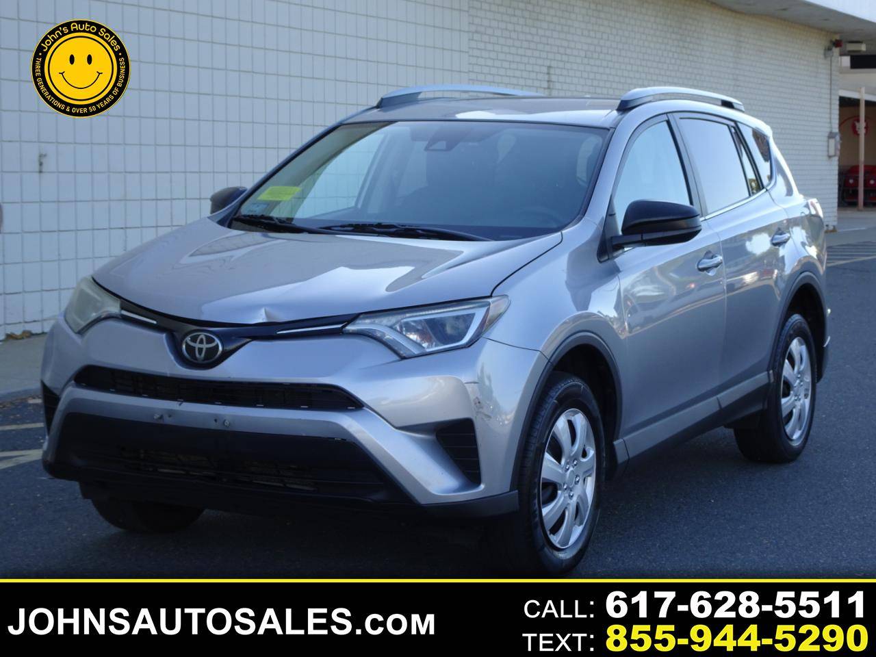 2017 Toyota RAV4 LE — SUV — 111,566 mi — Somerville, MA