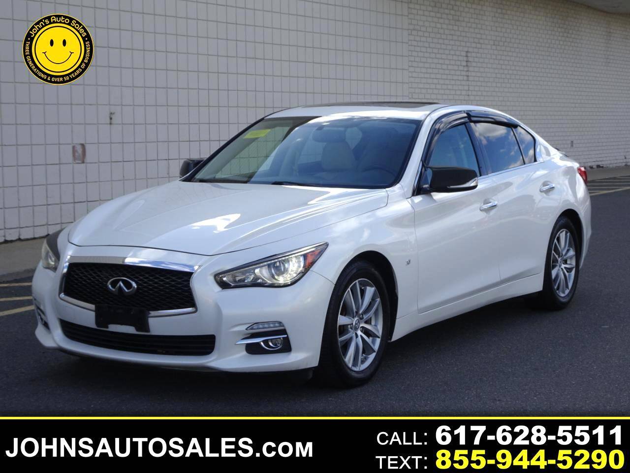 2015 INFINITI Q50 Premium — Sedan — 74,737 mi — Somerville, MA