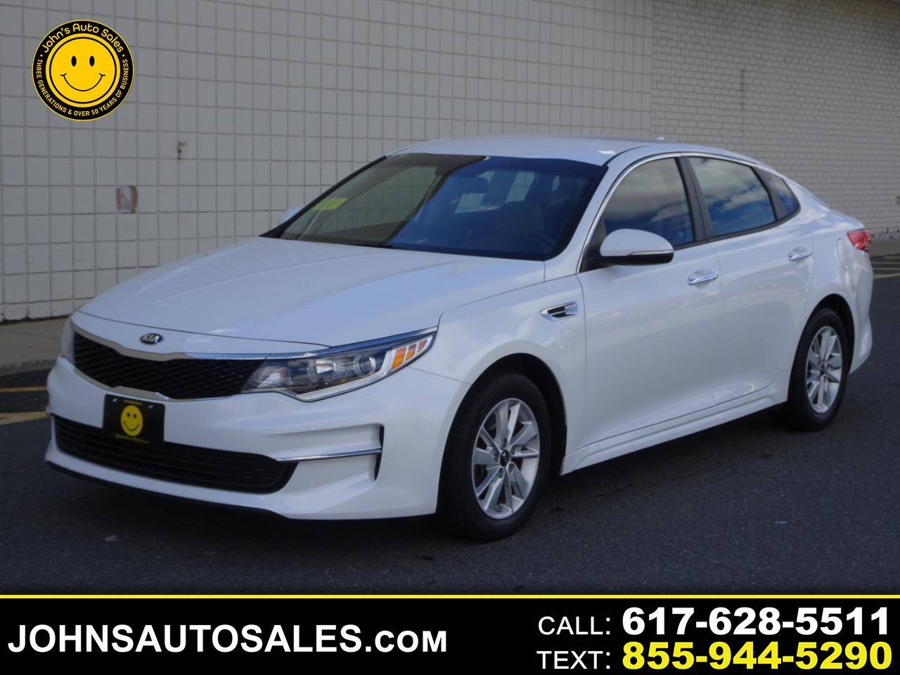 2017 Kia Optima LX — Sedan — 81,348 mi — Somerville, MA