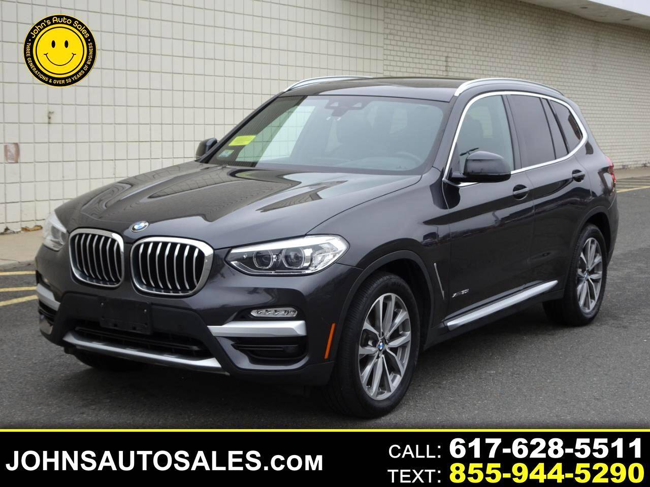 2018 BMW X3 30i — SUV — 50,914 mi — Somerville, MA