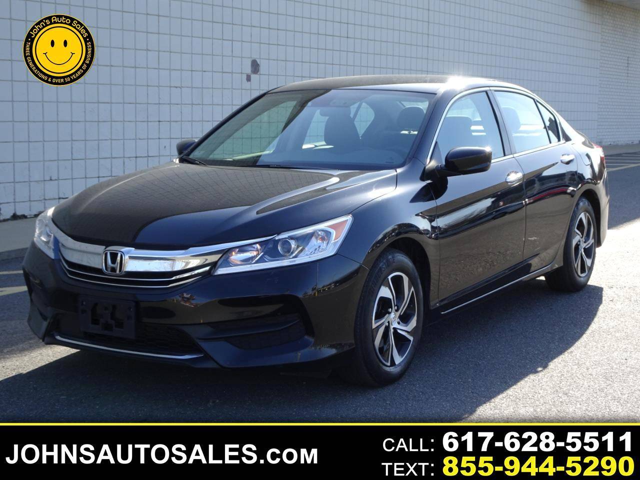 2017 Honda Accord LX — Sedan — 104,707 mi — Somerville, MA