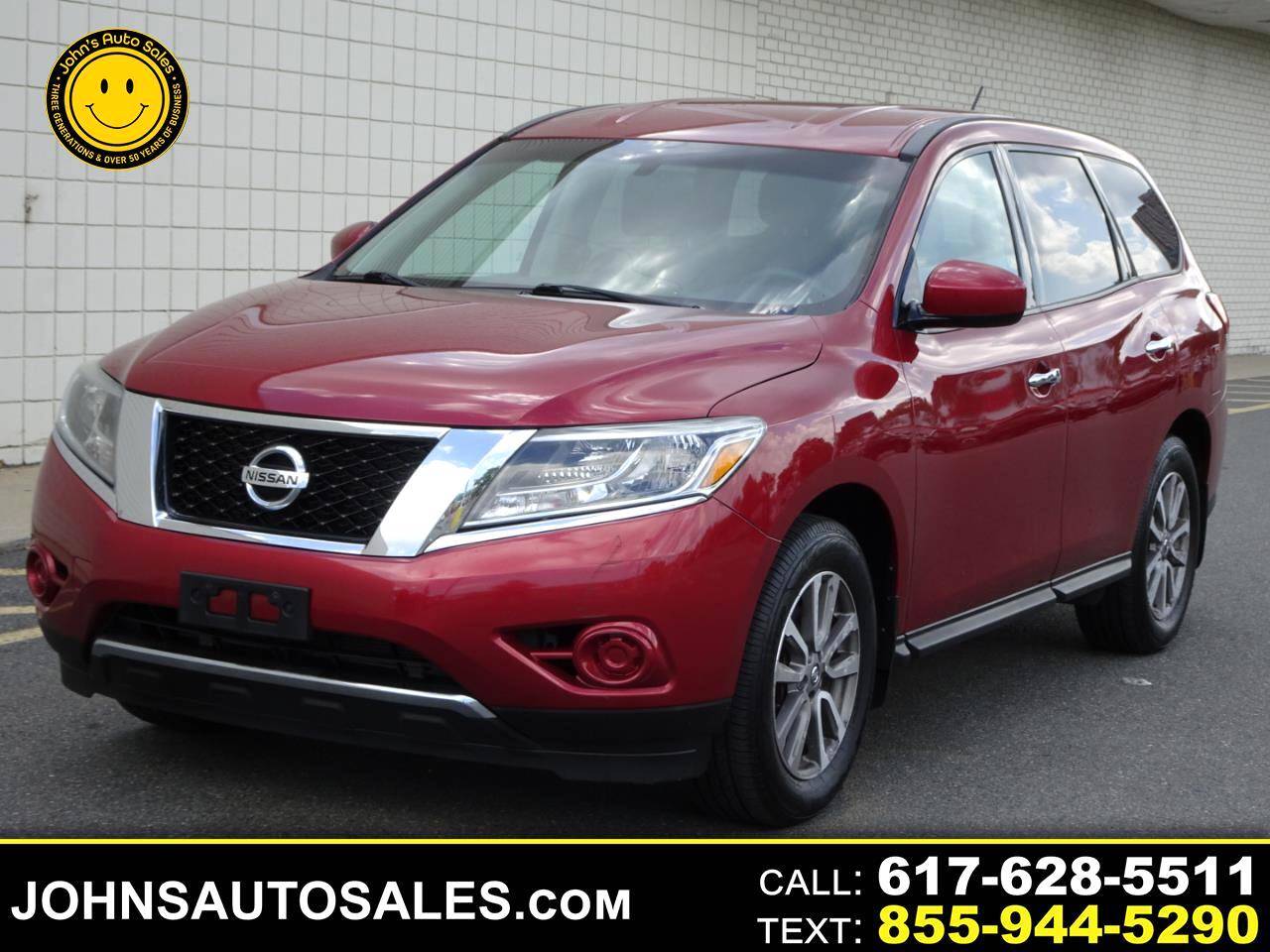 2014 Nissan Pathfinder S — SUV — 134,142 mi — Somerville, MA