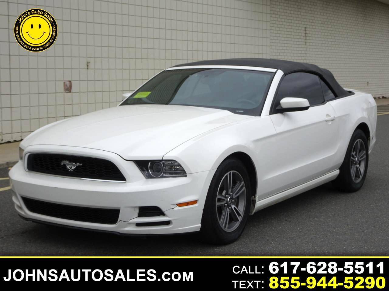 2013 Ford Mustang V6 — Convertible — 110,863 mi — Somerville, MA