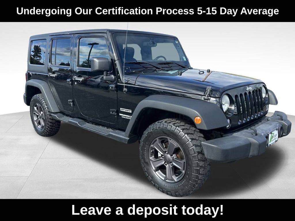 2014 Jeep Wrangler Sport — SUV — 121,337 mi — Berlin, NJ