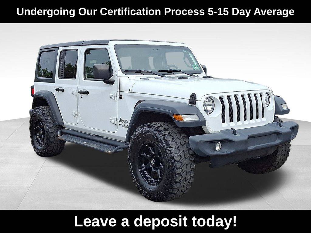 2018 Jeep Wrangler Sport S — SUV — 100,559 mi — Berlin, NJ