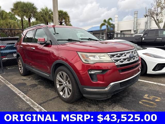2018 Ford Explorer Limited — SUV — 88,579 mi — Fort Lauderdale, FL