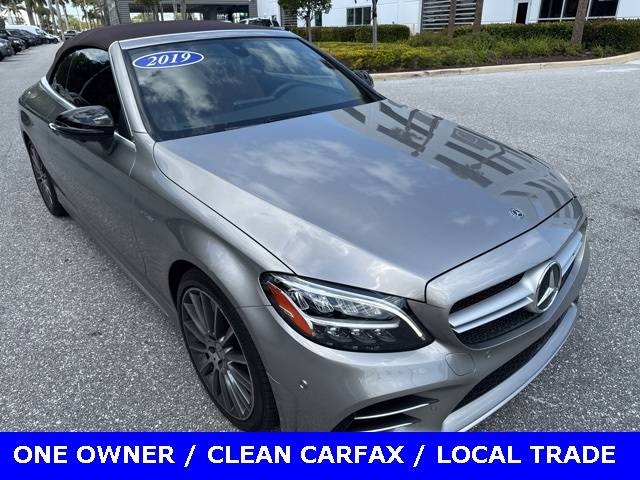 2019 Mercedes-Benz C-Class AMG C 43 — Convertible — 15,945 mi — Delray Beach, FL