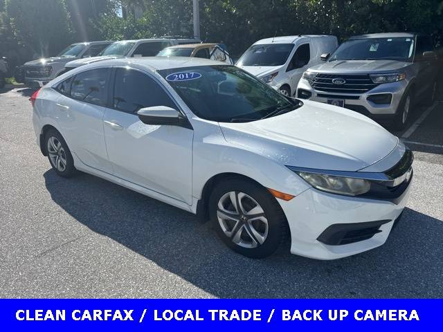 2017 Honda Civic LX — Sedan — 74,332 mi — Delray Beach, FL