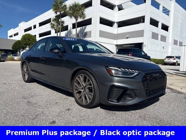 2021 Audi S4 Premium Plus — Sedan — 25,667 mi — Delray Beach, FL