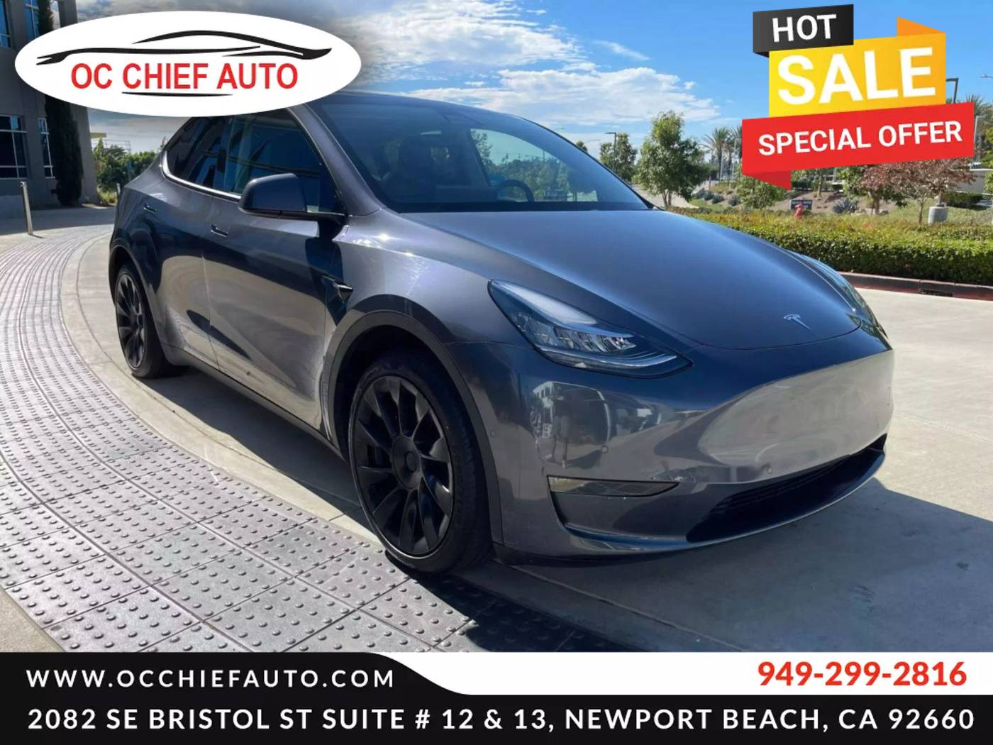 2021 Tesla Model Y Long Range — SUV — 35,256 mi — Newport Beach, CA