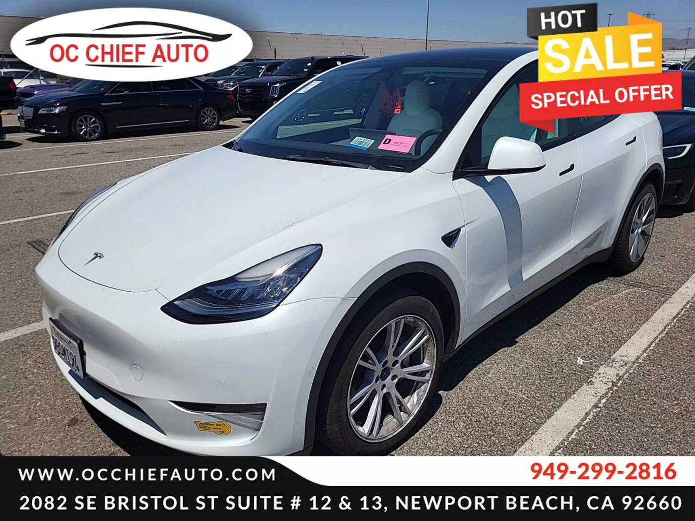 2022 Tesla Model Y Long Range — SUV — 18,031 mi — Newport Beach, CA