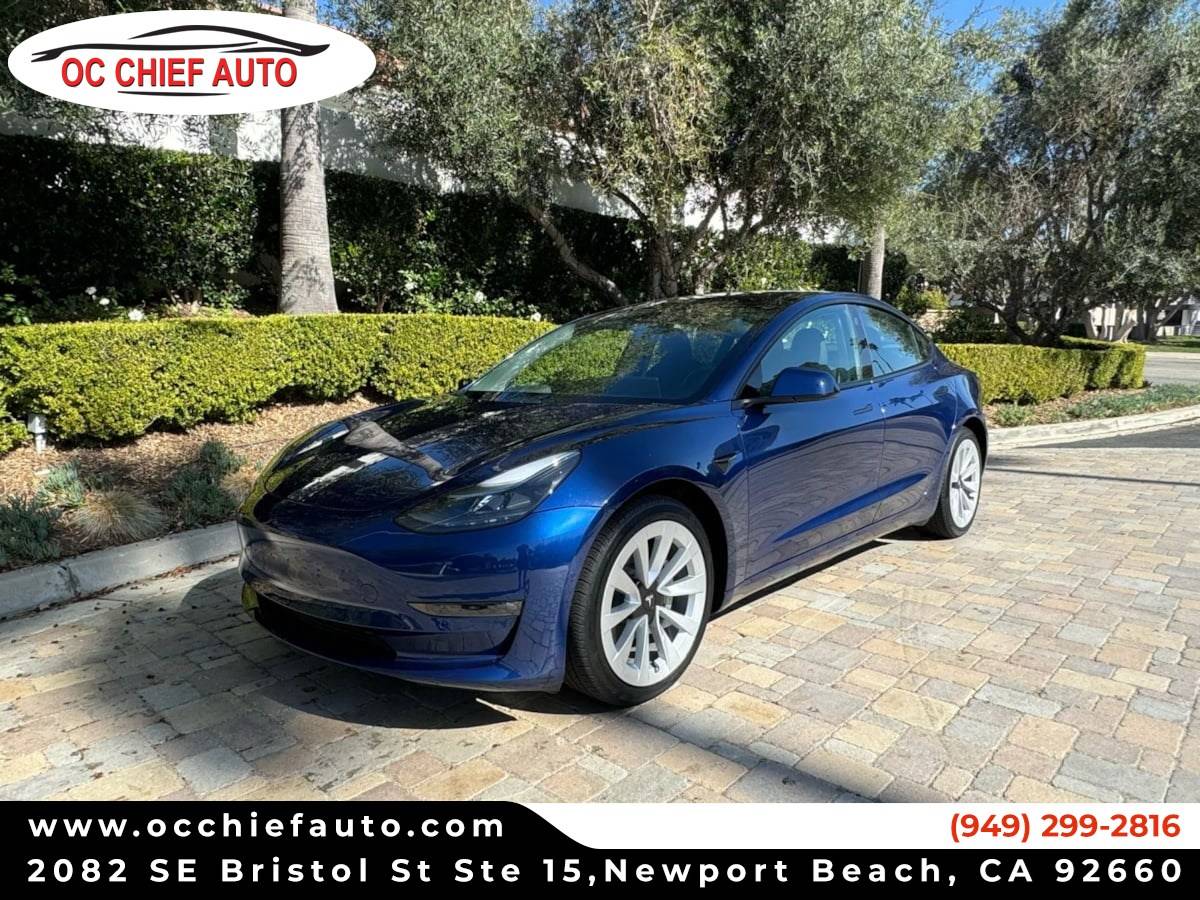 2022 Tesla Model 3 Long Range — Sedan — 36,555 mi — Newport Beach, CA