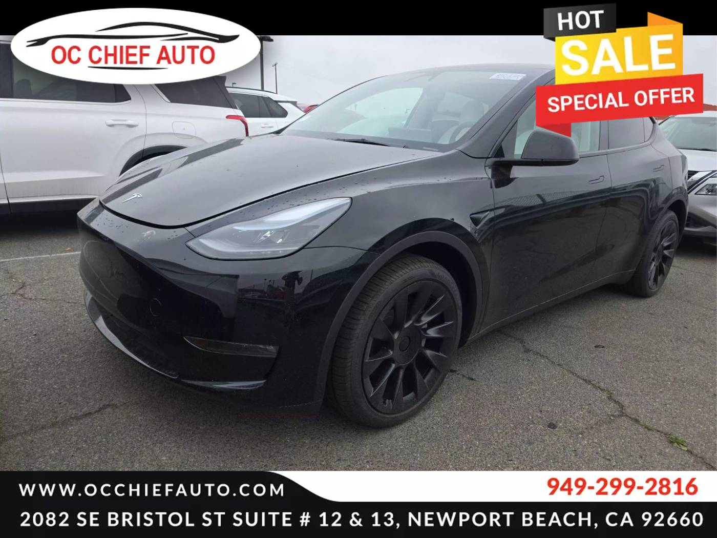 2025 Tesla Model Y Long Range — SUV — 474 mi — Newport Beach, CA