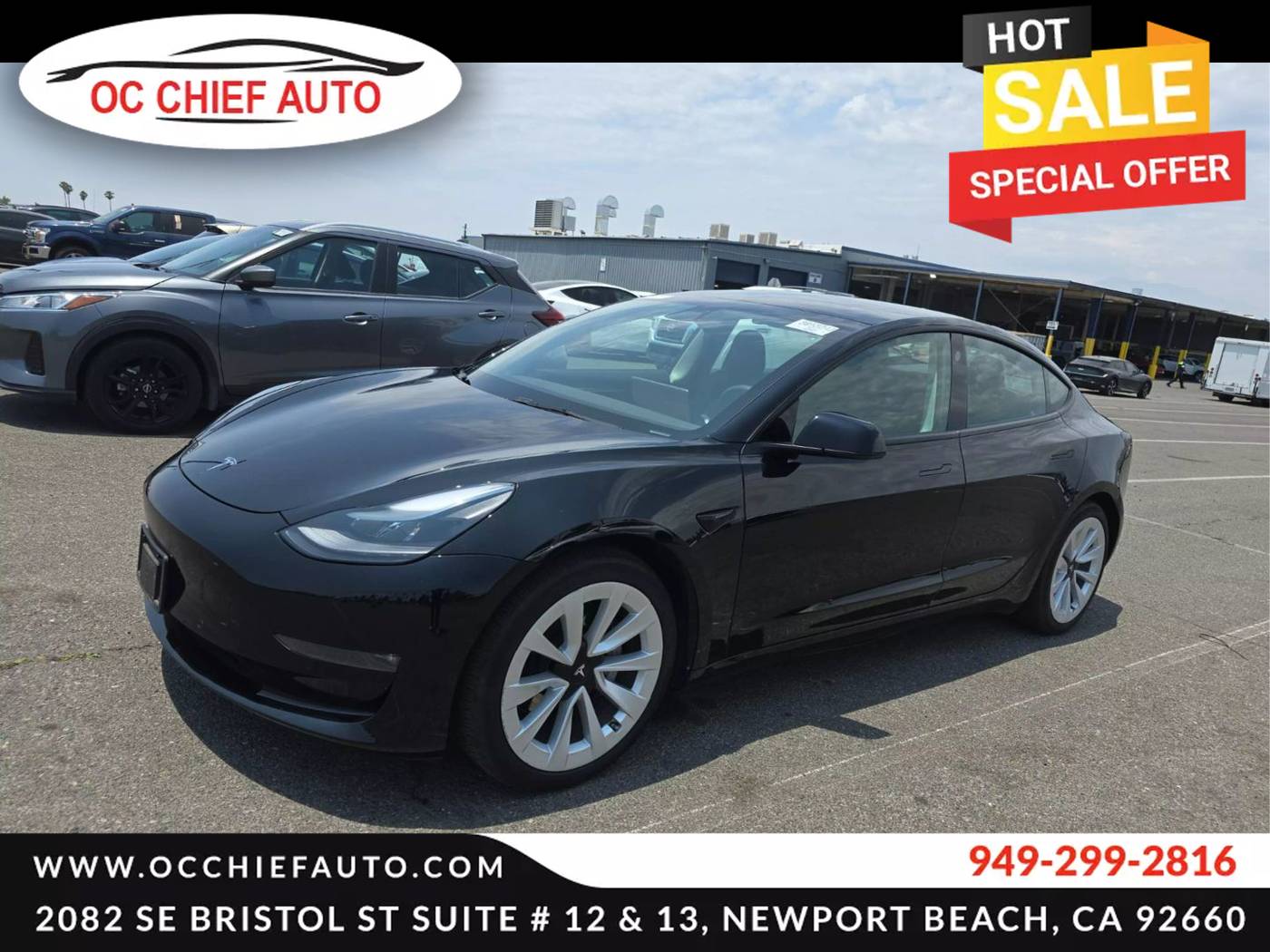 2022 Tesla Model 3 Long Range — Sedan — 20,982 mi — Newport Beach, CA