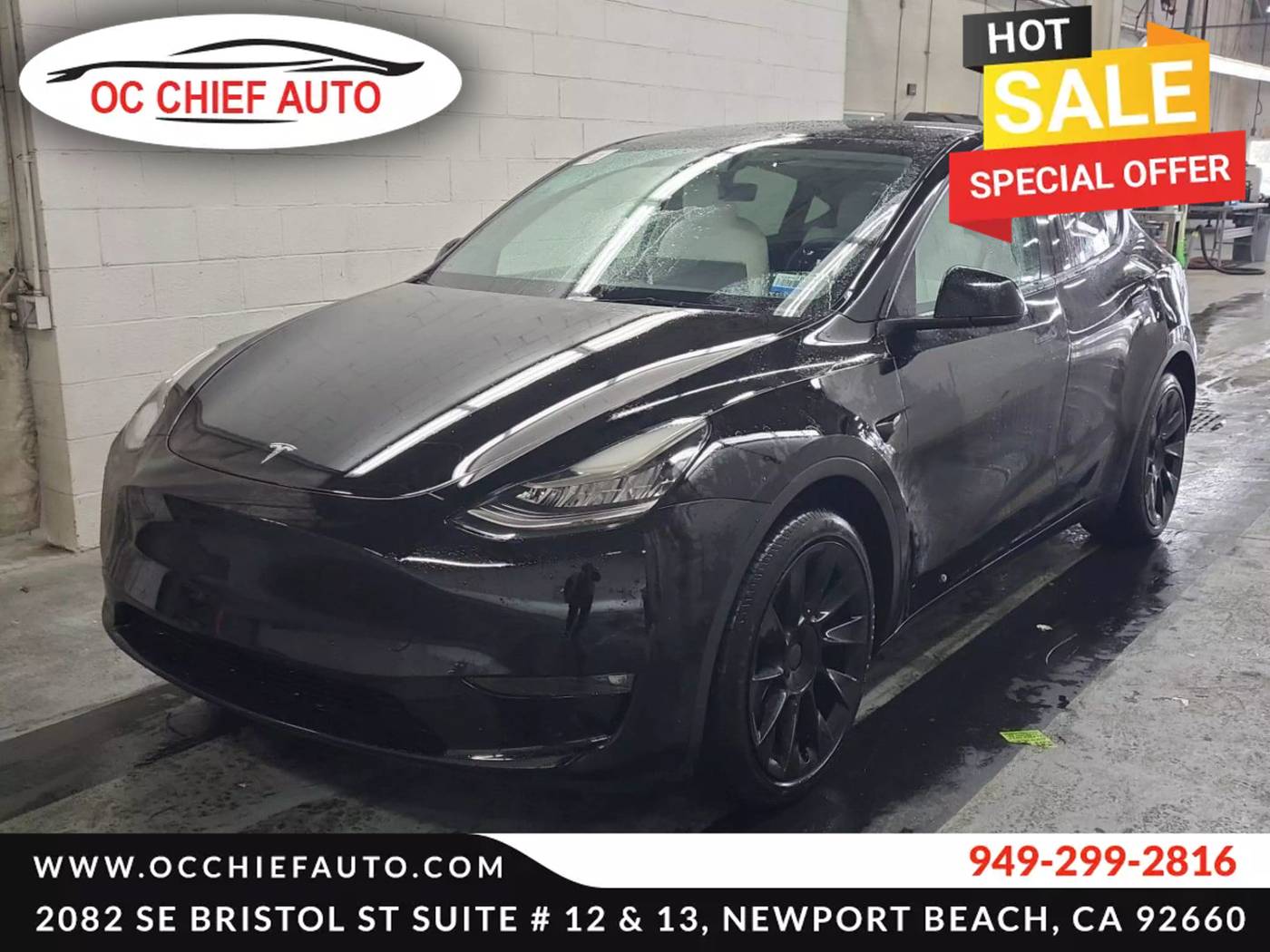 2022 Tesla Model Y Long Range — SUV — 28,494 mi — Newport Beach, CA