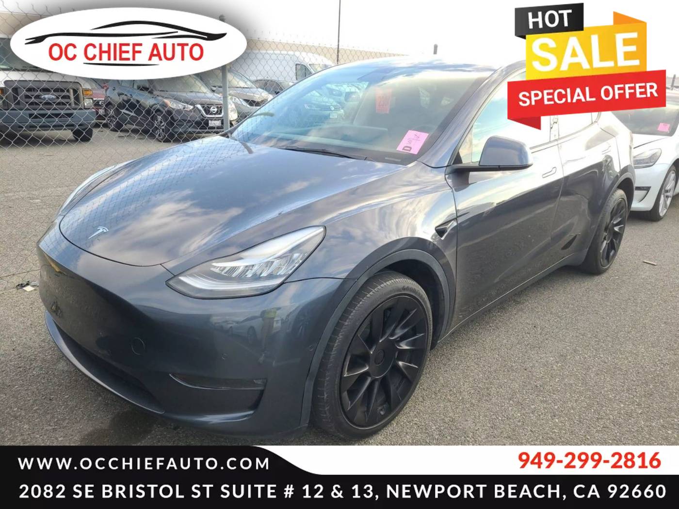2022 Tesla Model Y Long Range — SUV — 48,960 mi — Newport Beach, CA