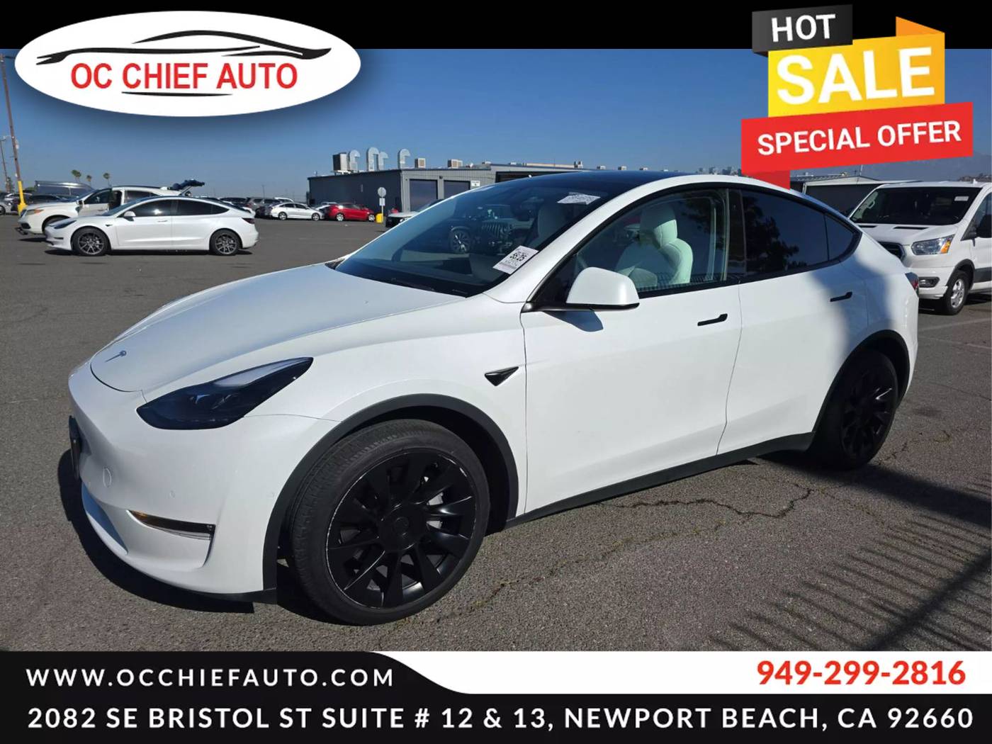 2022 Tesla Model Y Long Range — SUV — 38,174 mi — Newport Beach, CA