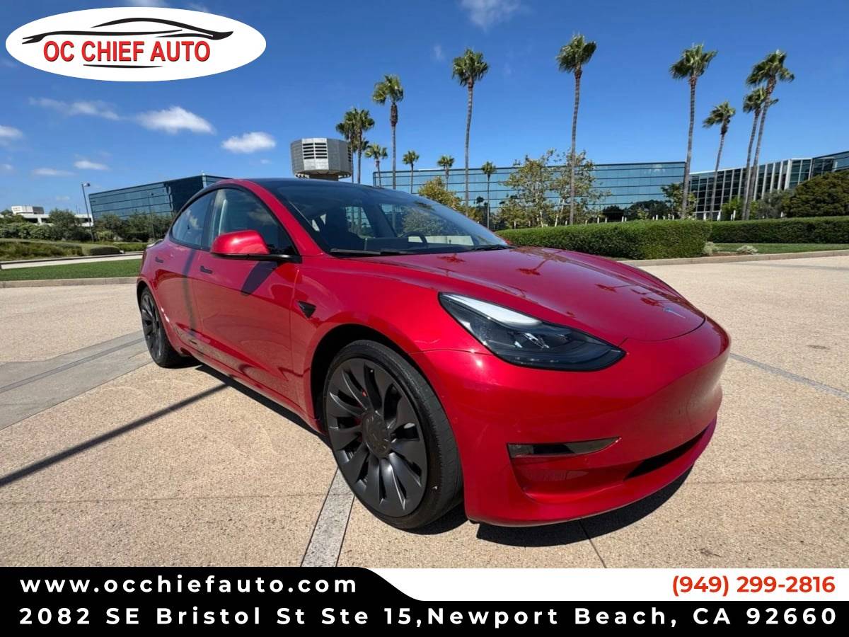 2022 Tesla Model 3 Performance — Sedan — 27,841 mi — Newport Beach, CA