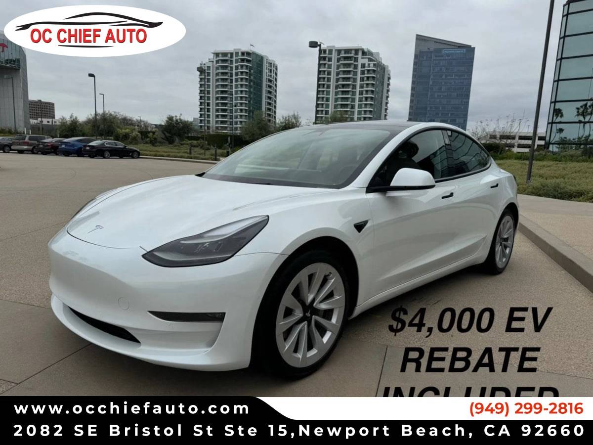 2022 Tesla Model 3 Standard Range Plus — Sedan — 29,907 mi — Newport Beach, CA