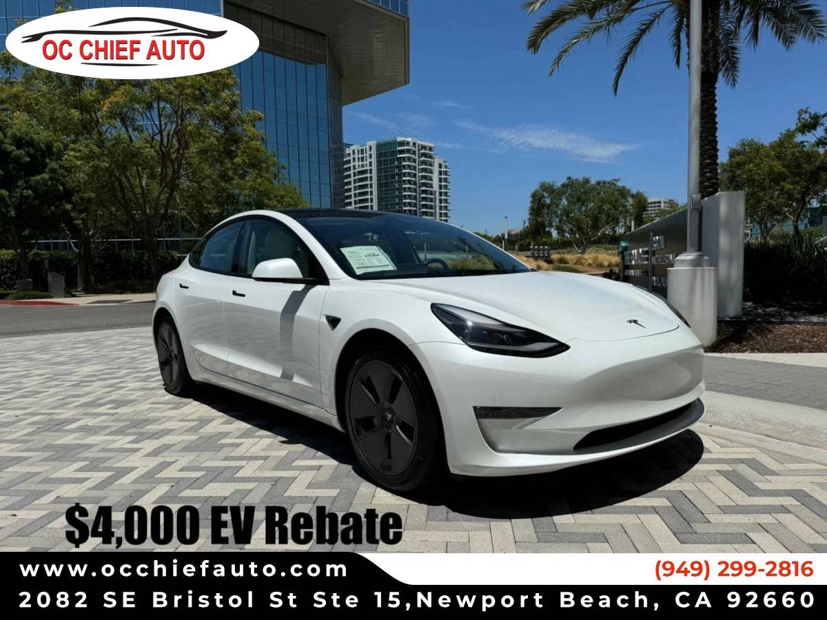 2022 Tesla Model 3 Standard Range Plus — Sedan — 34,818 mi — Newport Beach, CA