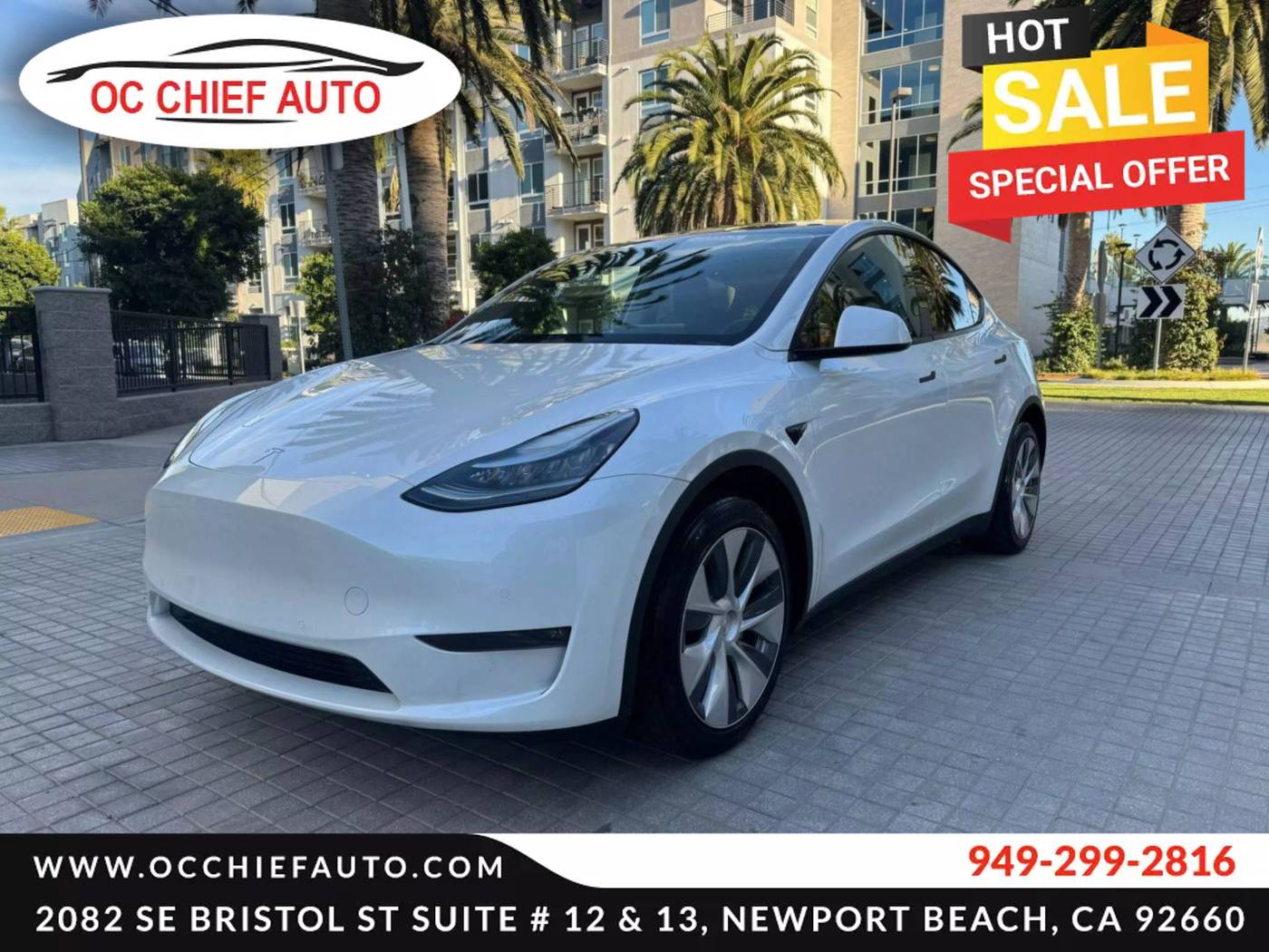 2022 Tesla Model Y Long Range — SUV — 36,440 mi — Newport Beach, CA