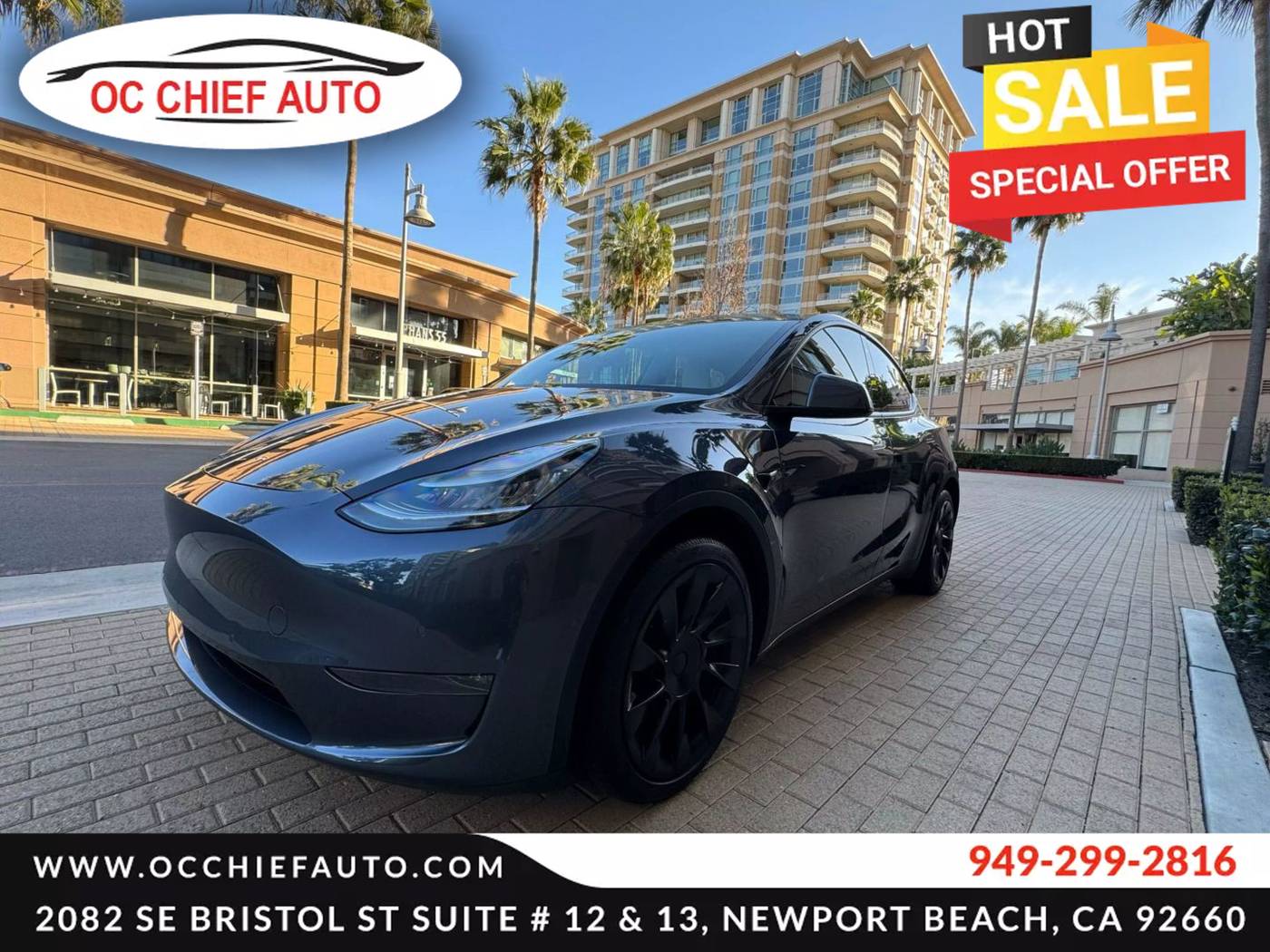 2022 Tesla Model Y Long Range — SUV — 34,488 mi — Newport Beach, CA
