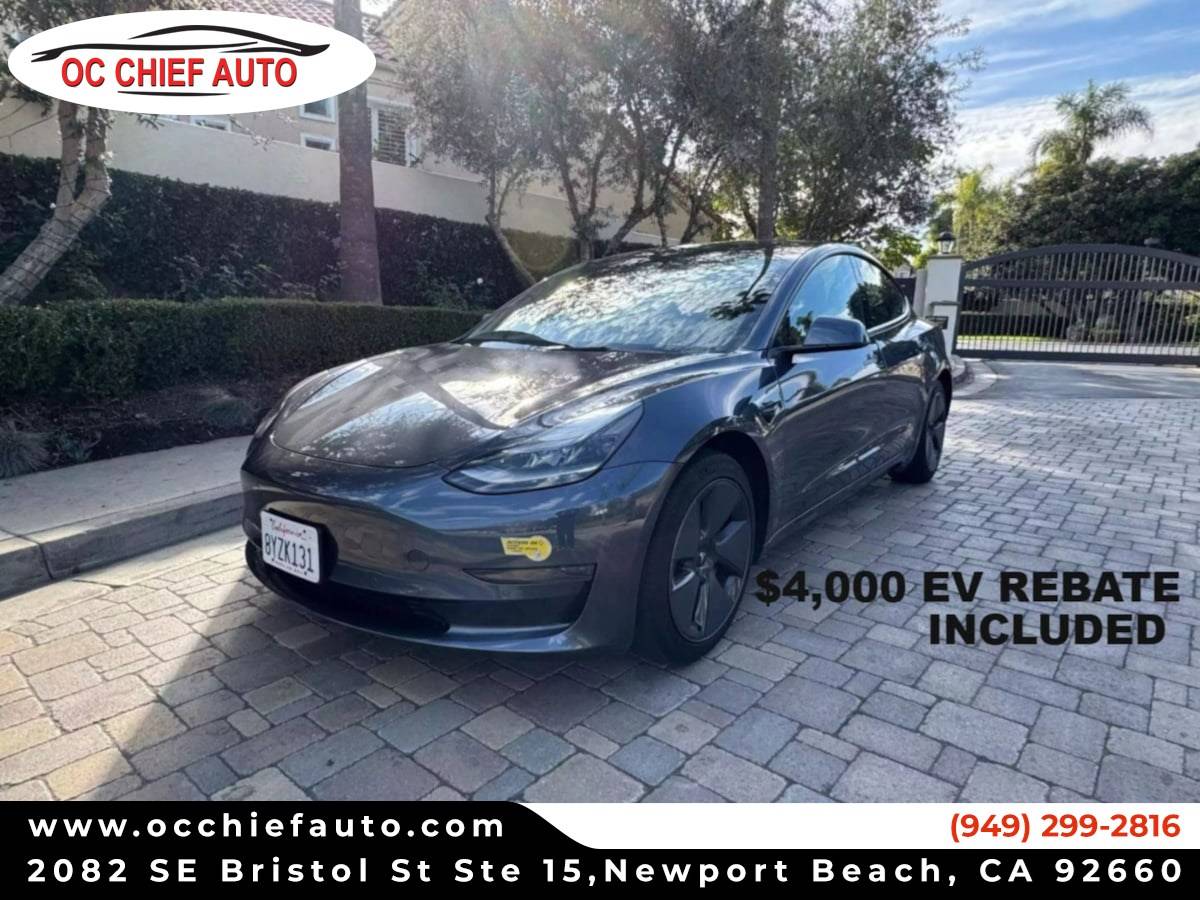 2022 Tesla Model 3 Long Range — Sedan — 21,592 mi — Newport Beach, CA