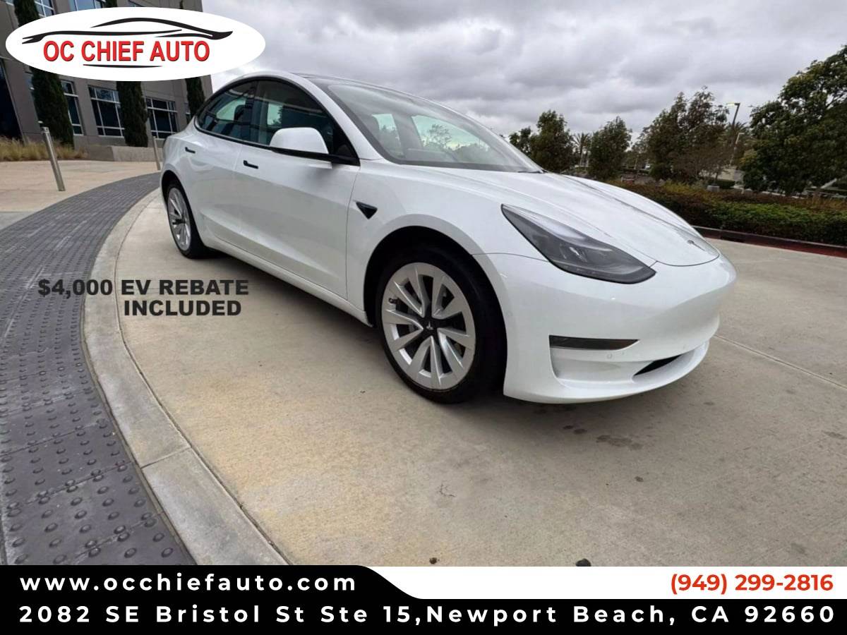 2022 Tesla Model 3 Standard Range Plus — Sedan — 18,847 mi — Newport Beach, CA