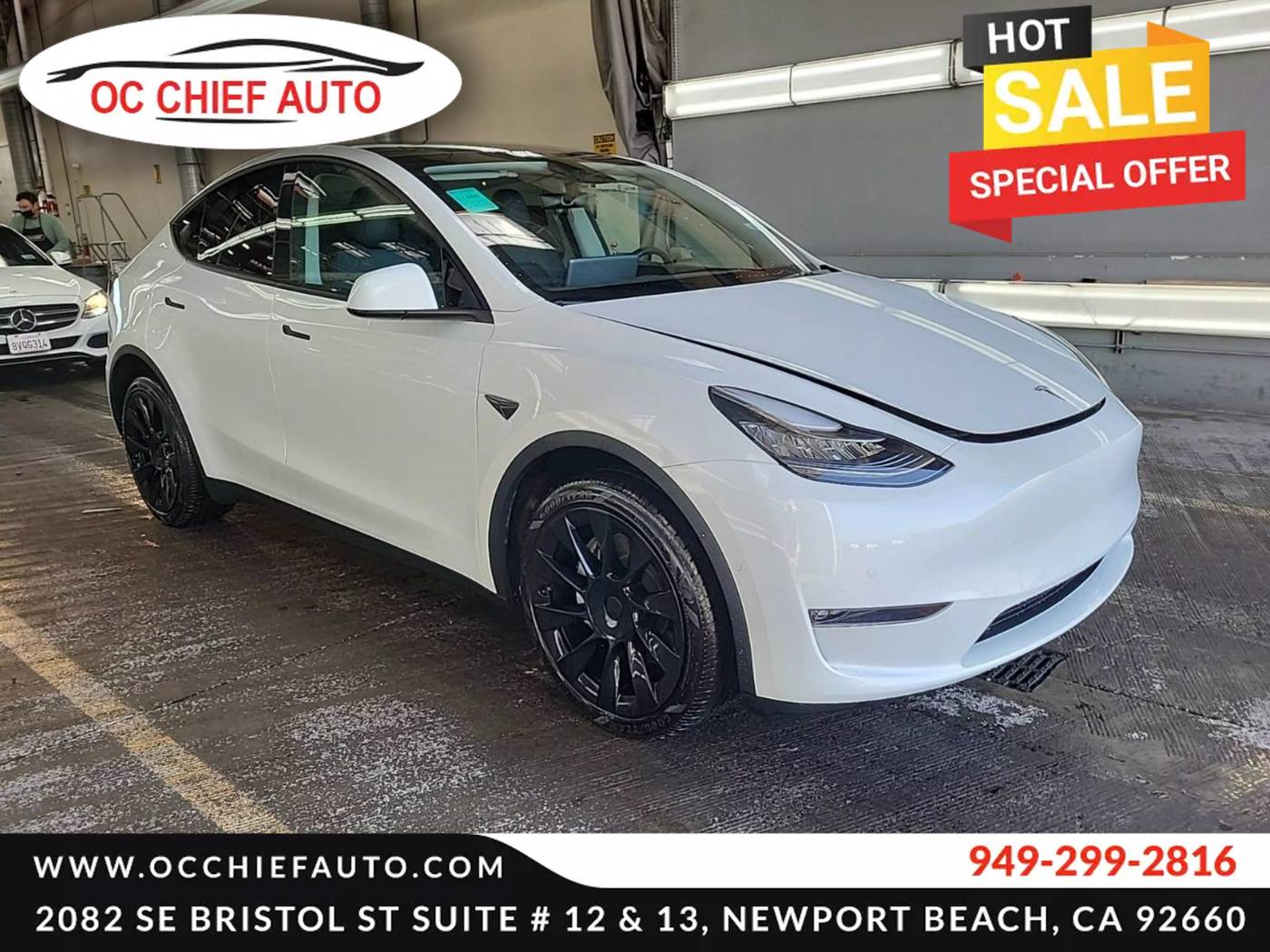 2023 Tesla Model Y Long Range — SUV — 25,104 mi — Newport Beach, CA