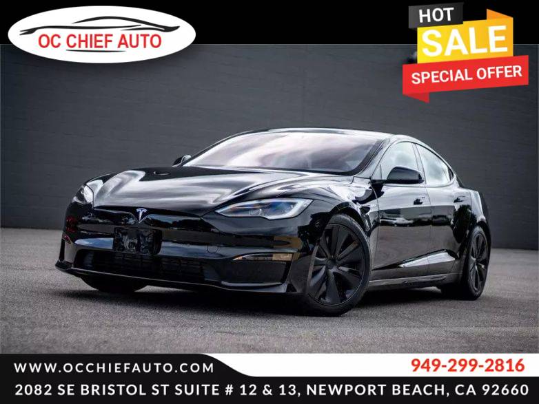 2022 Tesla Model S Long Range — Hatchback — 75,445 mi — Newport Beach, CA