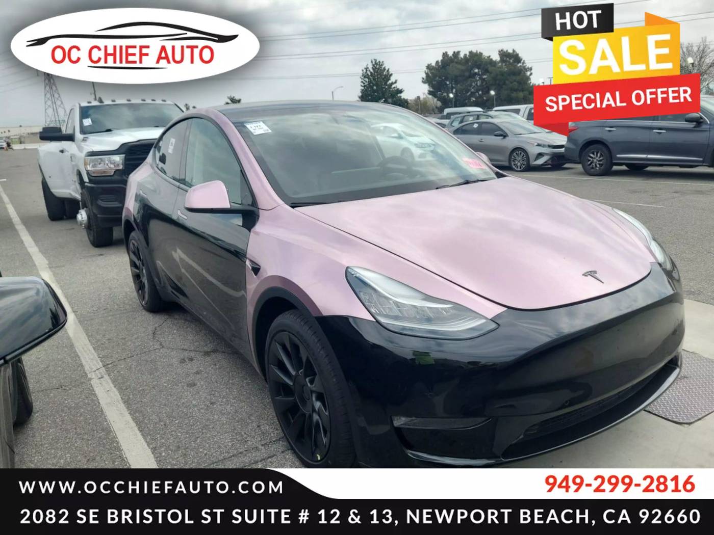 2022 Tesla Model Y Long Range — SUV — 37,619 mi — Newport Beach, CA