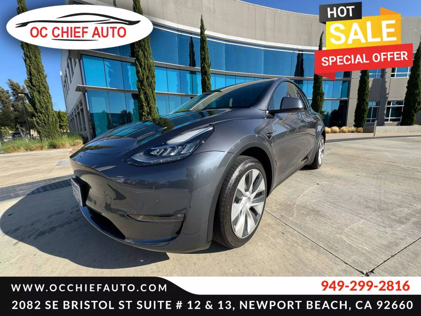 2022 Tesla Model Y Long Range — SUV — 25,110 mi — Newport Beach, CA