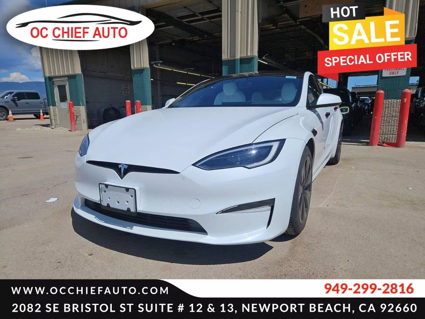 2022 Tesla Model S Long Range — Hatchback — 12,691 mi — Newport Beach, CA