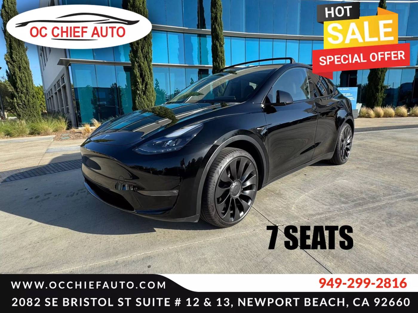 2023 Tesla Model Y Long Range — SUV — 24,526 mi — Newport Beach, CA