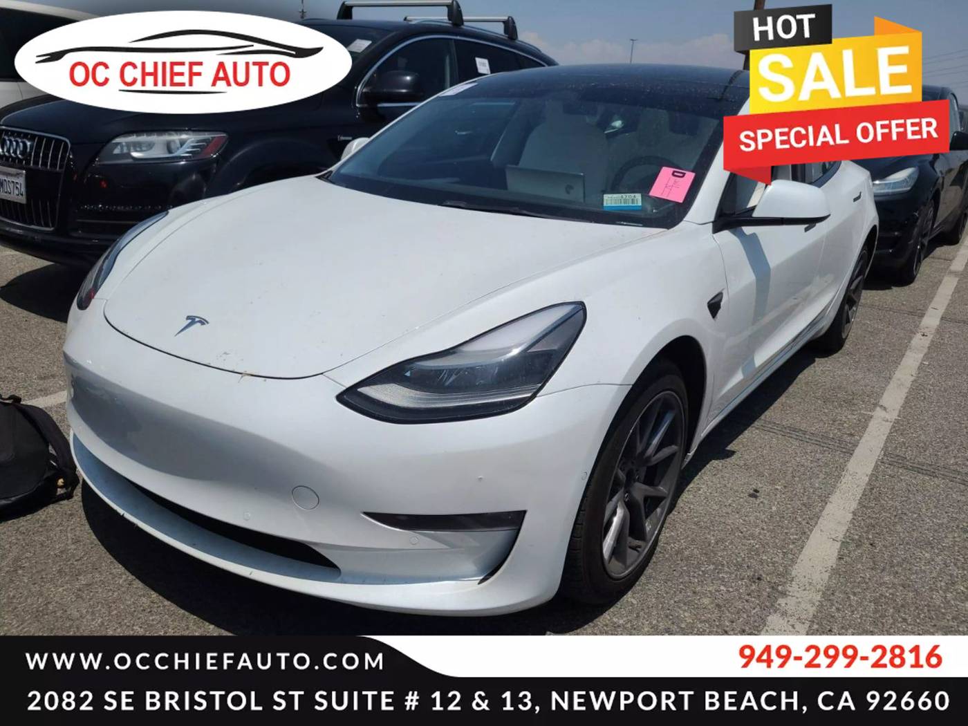 2022 Tesla Model 3 Long Range — Sedan — 24,331 mi — Newport Beach, CA