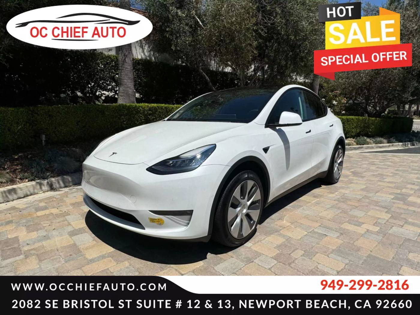 2021 Tesla Model Y Long Range — SUV — 32,893 mi — Newport Beach, CA