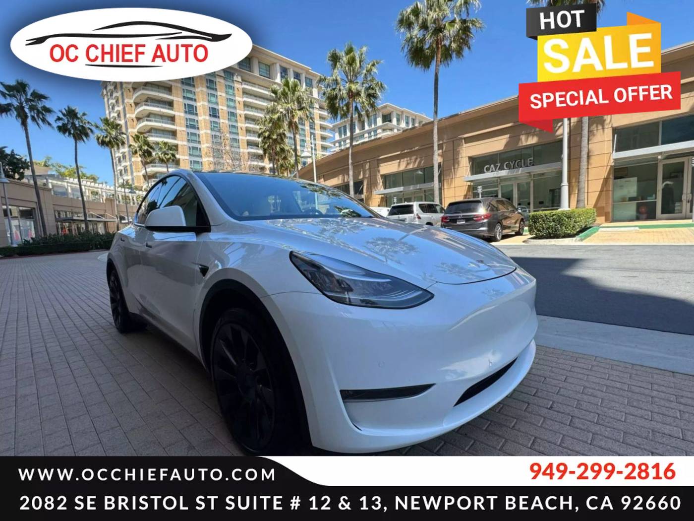 2022 Tesla Model Y Long Range — SUV — 16,390 mi — Newport Beach, CA