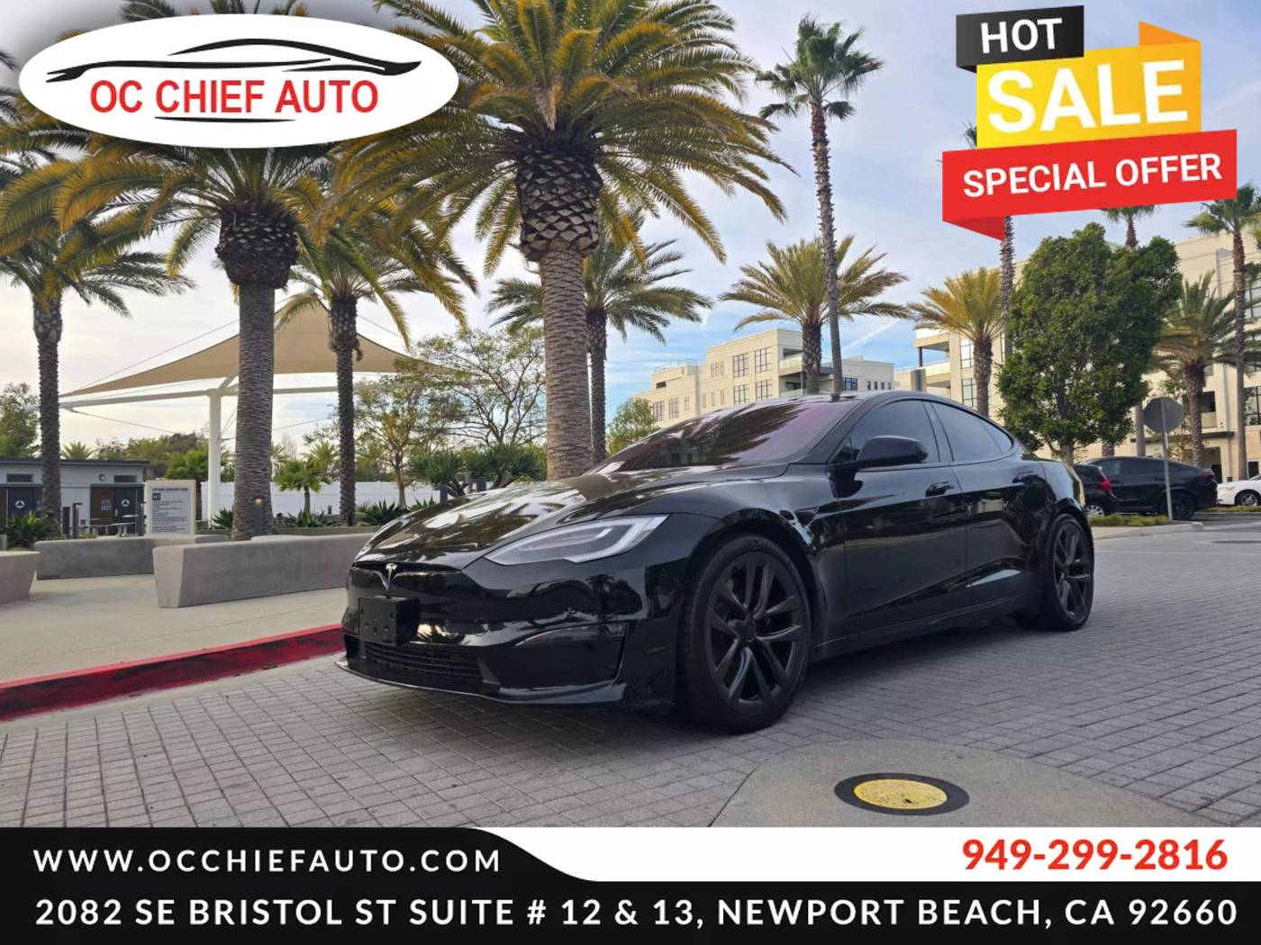 2022 Tesla Model S Long Range — Hatchback — 31,339 mi — Newport Beach, CA