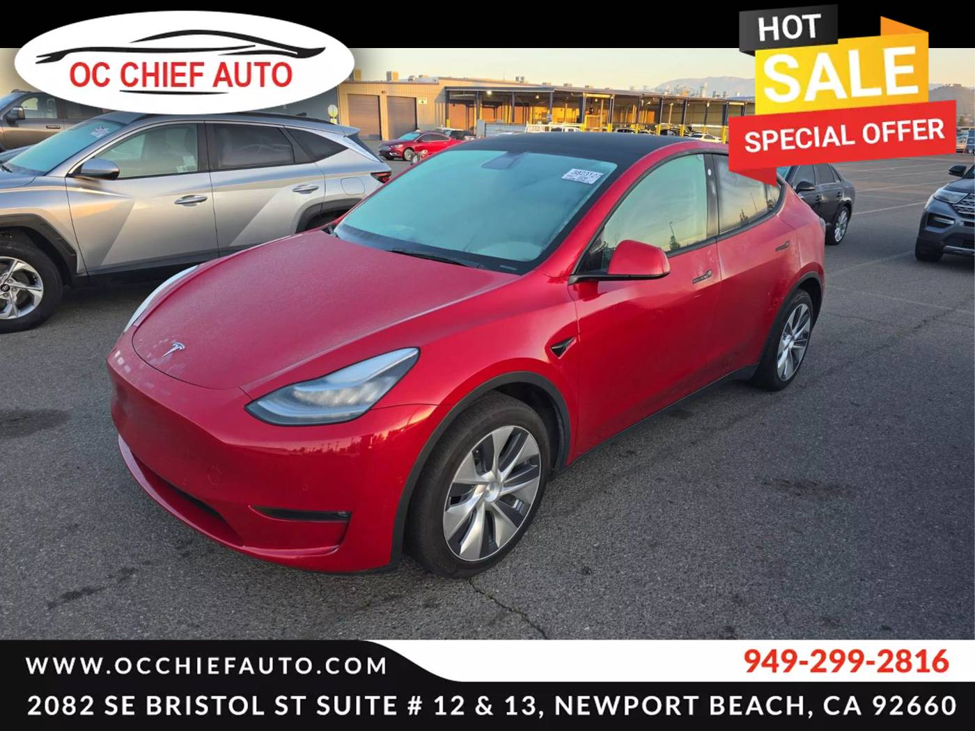 2021 Tesla Model Y Long Range — SUV — 35,171 mi — Newport Beach, CA
