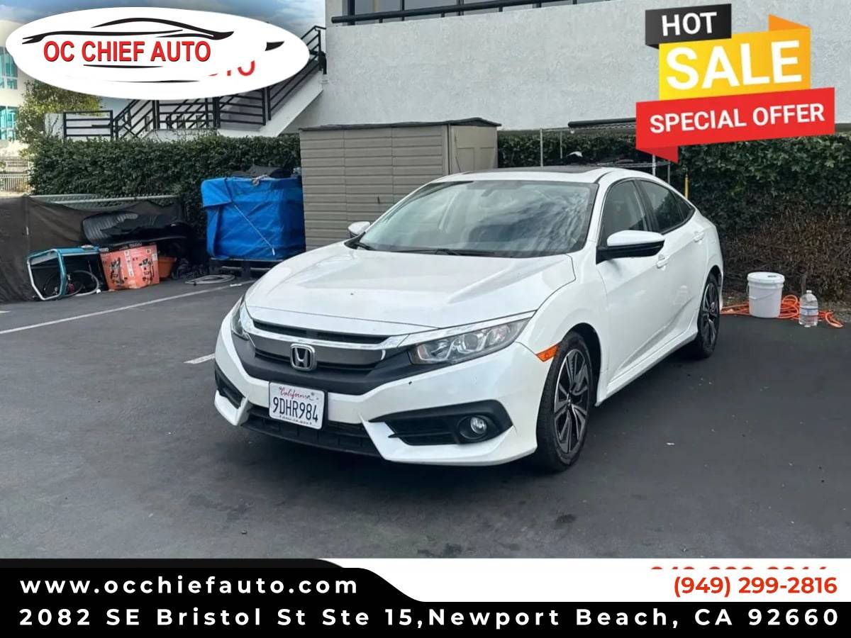 2018 Honda Civic EX-L — Sedan — 66,194 mi — Newport Beach, CA