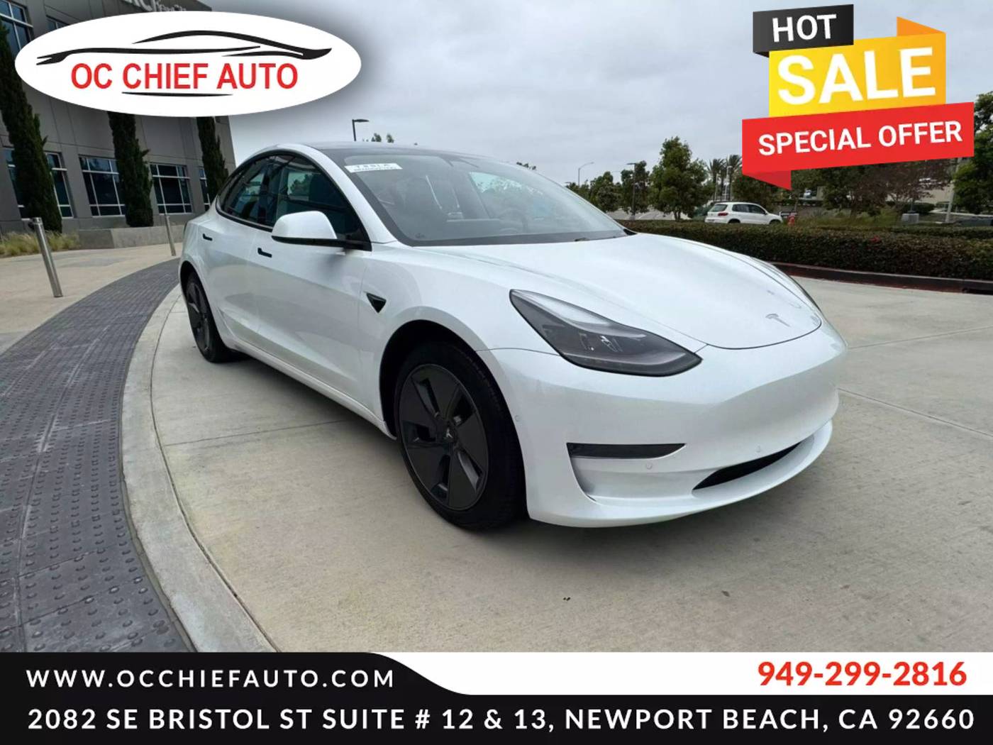 2022 Tesla Model 3 Long Range — Sedan — 30,217 mi — Newport Beach, CA